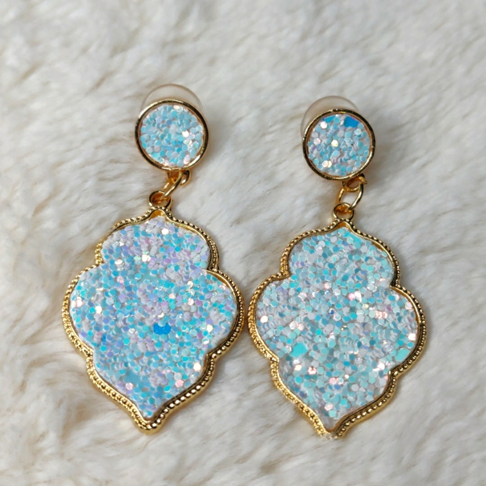 Faux Druzy Style Earrings